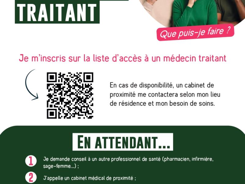 Recherche médecin traitant